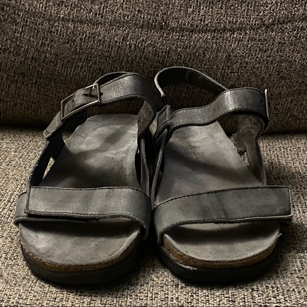 Naot Womens Norah Slingback Sandals Comfort Adjustable Pewter Gray EUR 42 - Picture 2 of 11